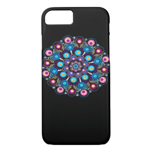 Starry Night Whimsigoth Dot Mandala Case-Mate iPhone Case