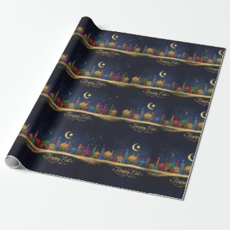 Starry nights Eid Wrapping Paper
