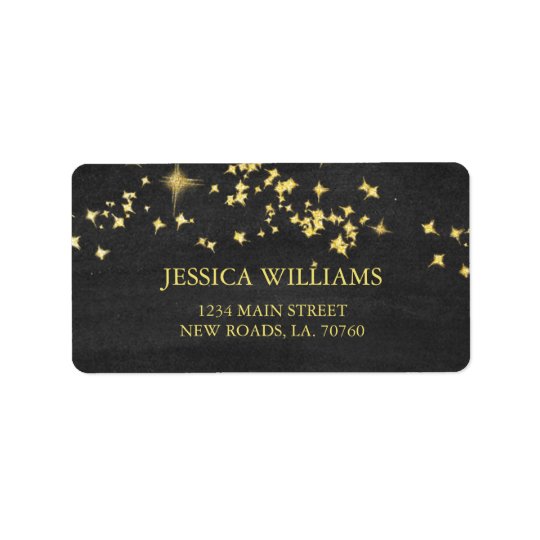 Starry Nights Mailing Labels