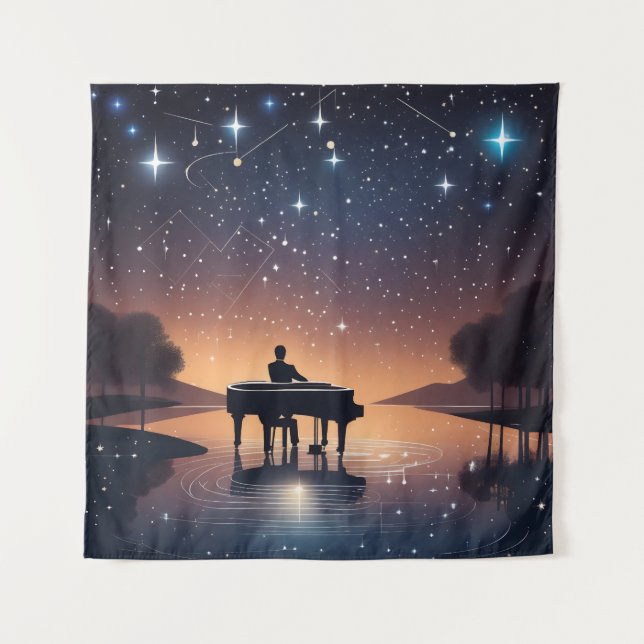 Starry Nocturne #1 Tapestry (Front)