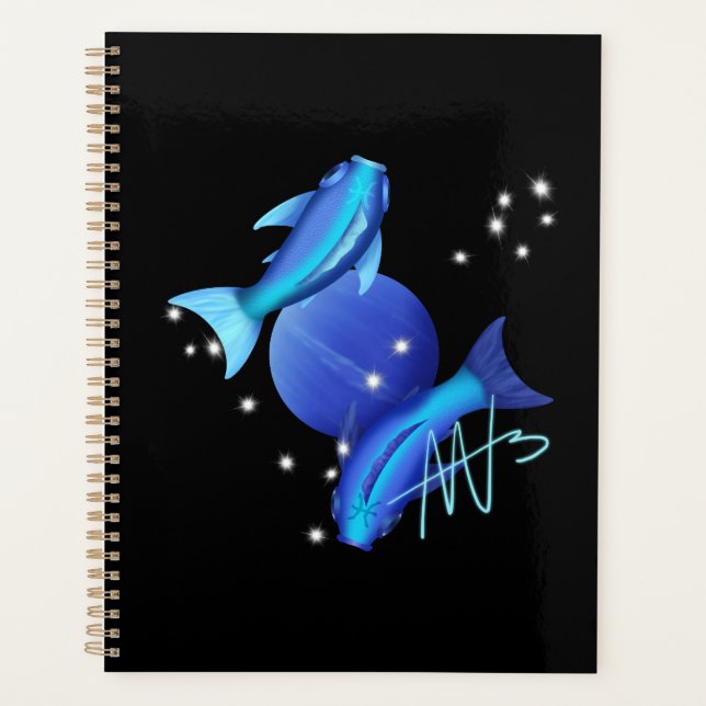 Starry Pisces Neptune Zodiac (Devant)