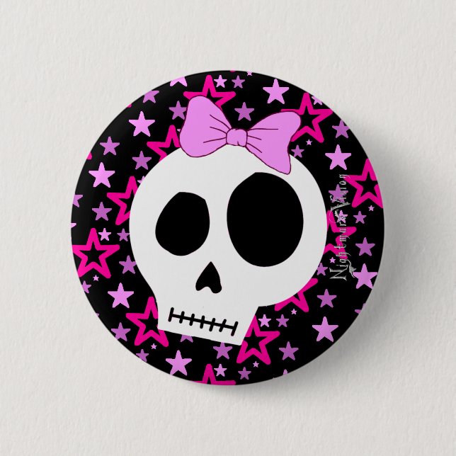 Starry Punk Button (Front)