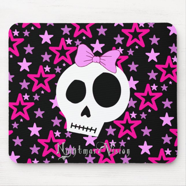 Starry Punk Mousepad (Front)