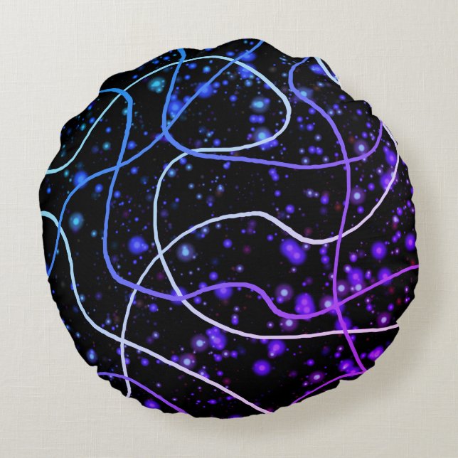 Starry Ribbons Pillow (Back)