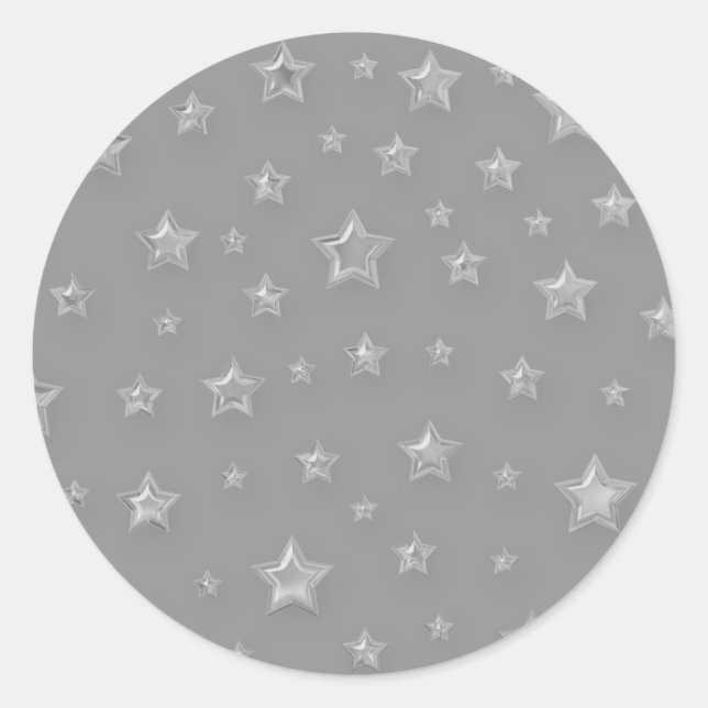 Starry Silver Sticker (Front)