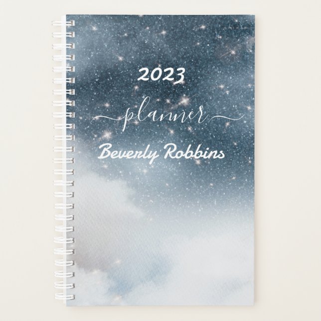 Starry Sky Personalized  Planner (Front)
