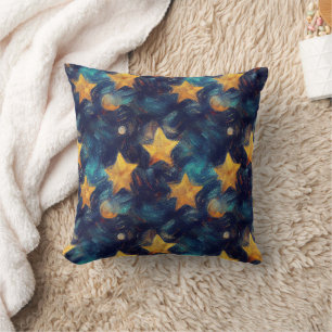 Starry Sky Throw Pillow