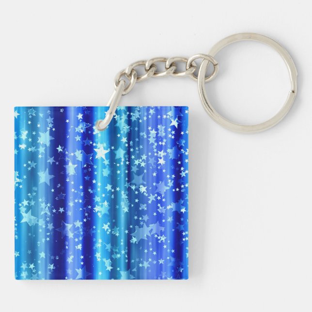 Starry Sky, twinkle and shine Keychain (Back)