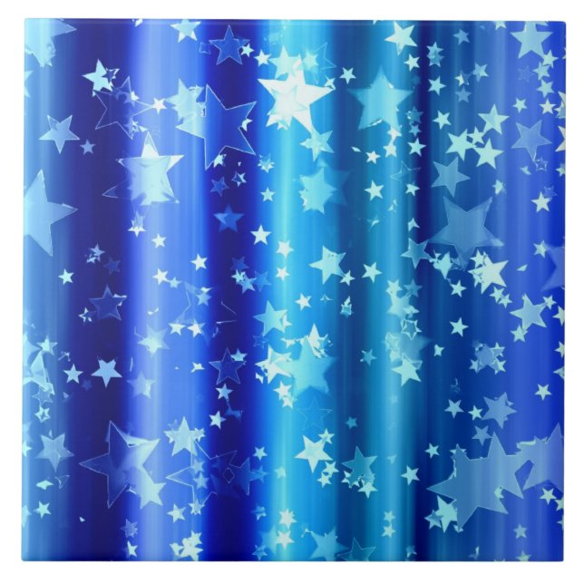 Starry Sky, twinkle and shine Tile (Front)