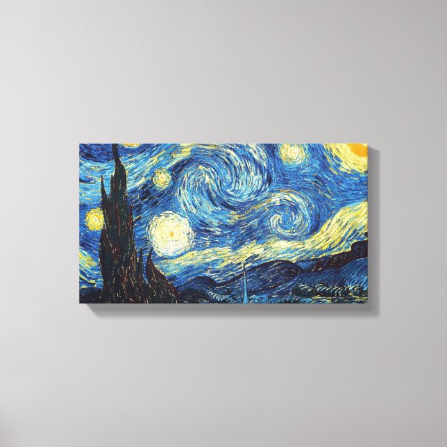 Starry Sky , Van Gogh Canvas (Front)