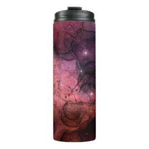 Starry Stars Space Galaxy Pattern Outer Space Thermal Tumbler