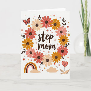 Starry Step Mom Love Card