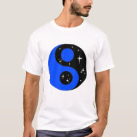 " Starry Ying Yang Symbol "