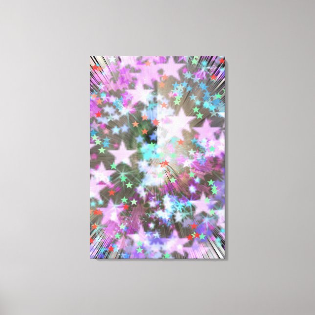 Stars 120421  canvas print (Front)
