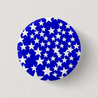 Stars 1 1 inch round button