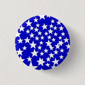 Stars 1 inch round button