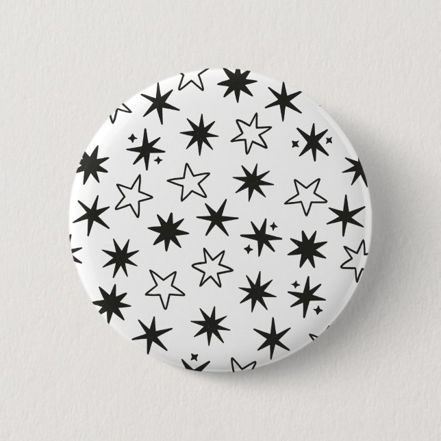 Stars 2 Inch Round Button (Front)