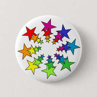 Stars 2 Inch Round Button