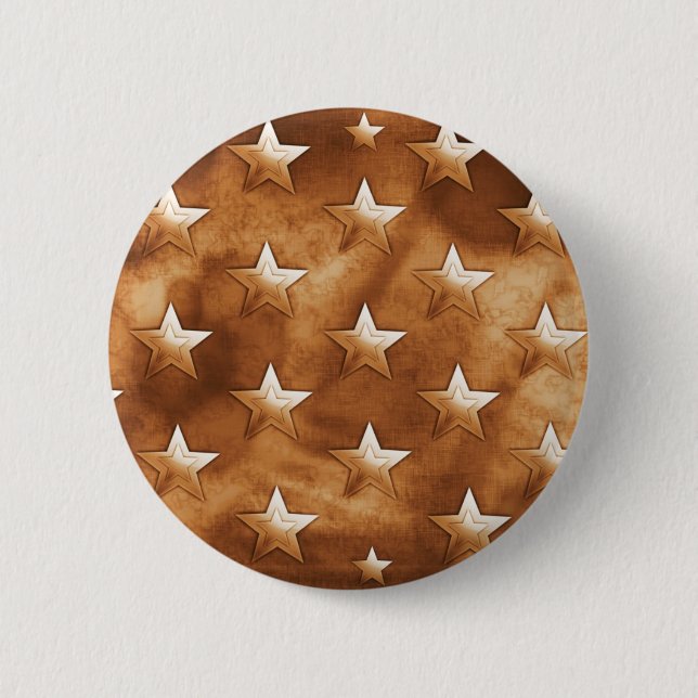 Stars 2 Inch Round Button (Front)