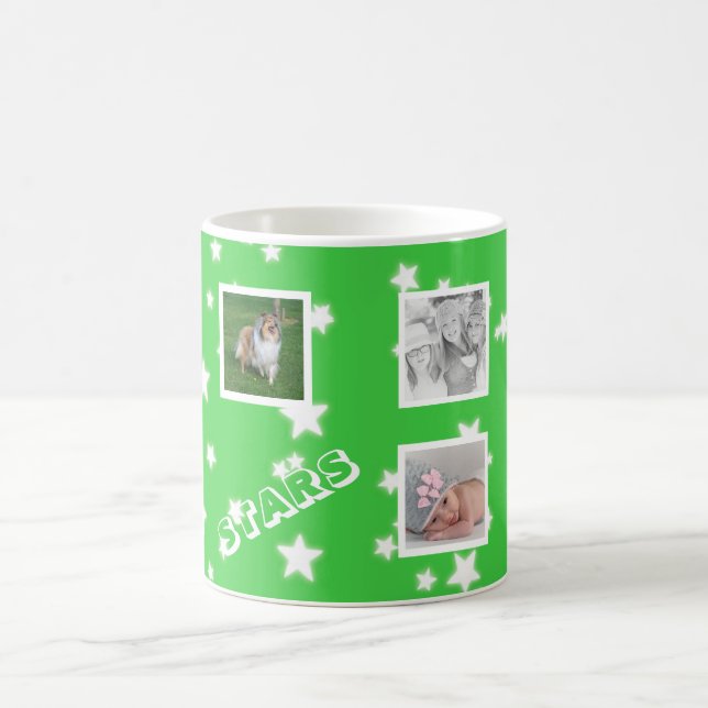 Stars 7 photo coffee mug (Center)