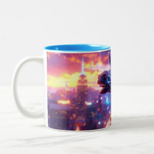 Stars Aad Stripes with ZEBRA ZANZIBAR Two-Tone Coffee Mug