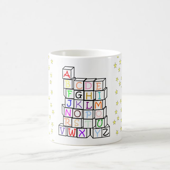 Stars and Blocks ! Coffee Mug (Center)