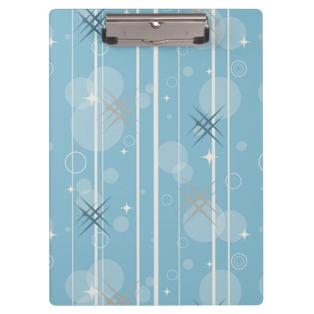 Stars and circles shapes clipboard (Front)