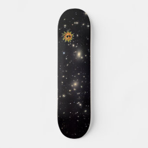 Stars and Cool Sun Skateboard