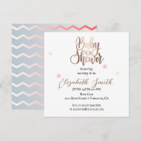 Stars and dots for your princess invitation