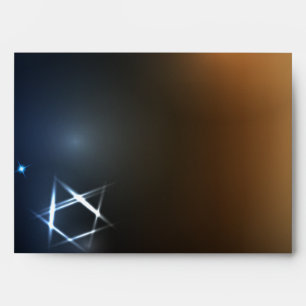 STARS and LIGHTS Bar Bat Mitzvah Custom Envelope