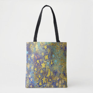 Stars and Moon Tote Bag