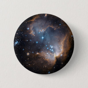Stars and Nebulae 2 Inch Round Button