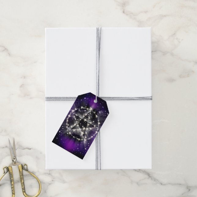 Stars and pentagram gift tags (With Twine)