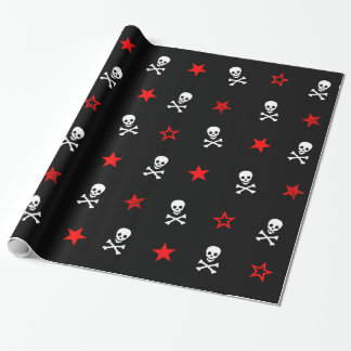 || Stars and Skulls || Wrapping Paper