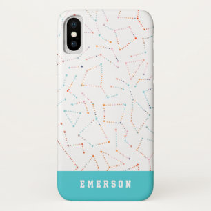 stars and space fun astronomy pattern Case-Mate iPhone case
