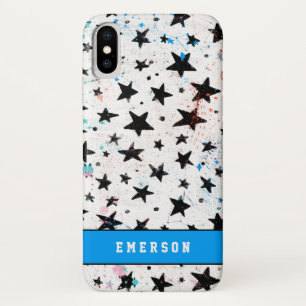 stars and space fun astronomy pattern Case-Mate iPhone case