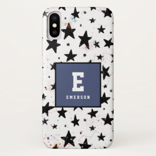 stars and space fun astronomy pattern Case-Mate iPhone case
