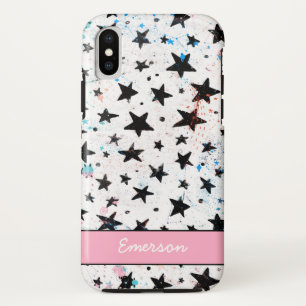 stars and space fun astronomy pattern Case-Mate iPhone case