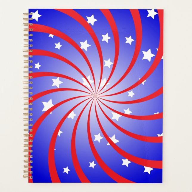 Stars and Spiral Burst Planner (Front)