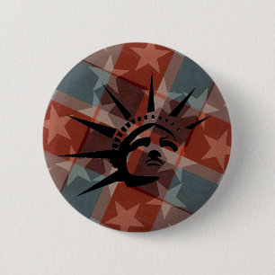 Stars and Stripes 2 Inch Round Button