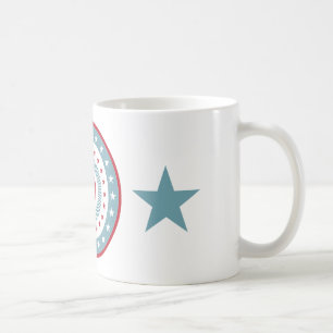 Stars and Stripes 4th of July Coffee Mug