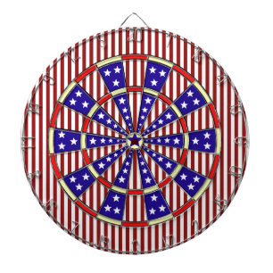 Stars and Stripes American Dartboard