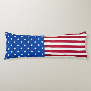 Stars And Stripes-American Flag Body Pillow