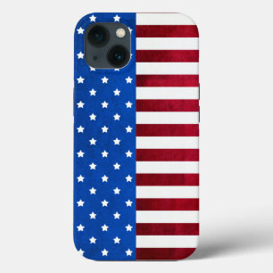 Stars and Stripes-American Flag by Shirley Taylor iPhone 13 Case