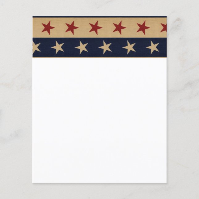 Stars and Stripes Americana Flyer (Front)