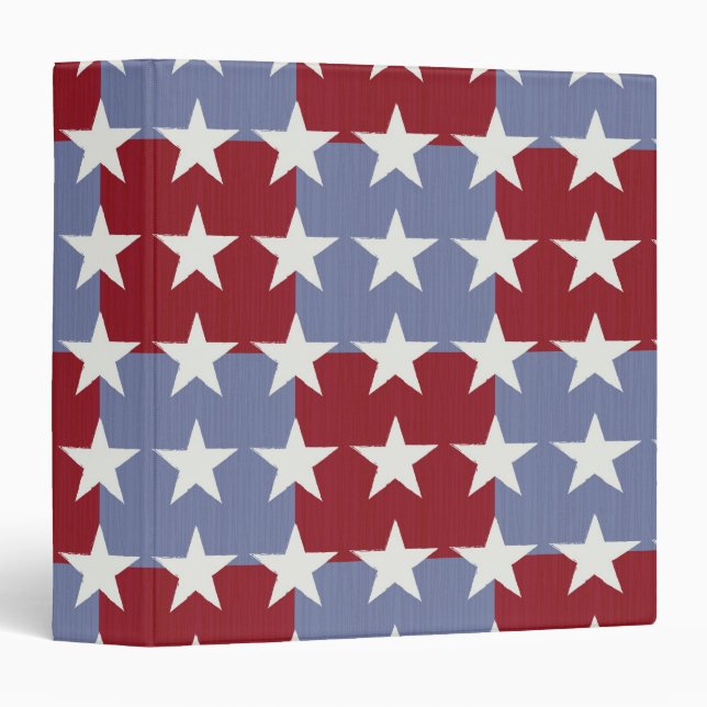 Stars and Stripes Binder (Front/Spine)