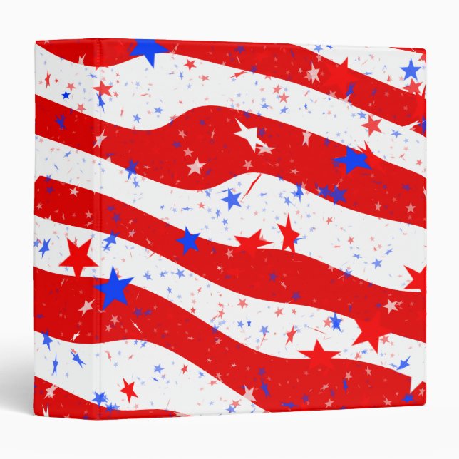 Stars and Stripes Binder (Front/Spine)