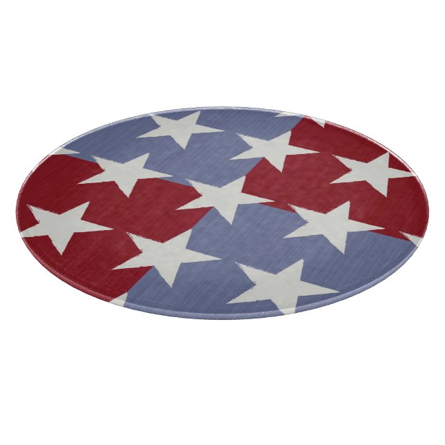 Stars and Stripes Cutting Board (Corner)
