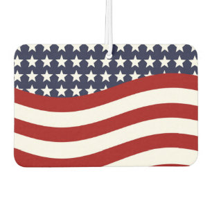 STARS AND STRIPES FOREVER! (American flag design) Air Freshener