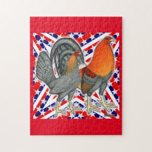 Stars and Stripes Gamefowl Jigsaw Puzzle